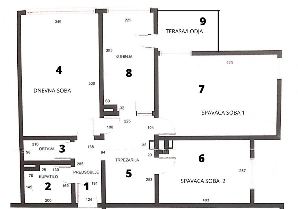 Slika 10 - Trosoban stan na prodaju, 74m2, 125.000€